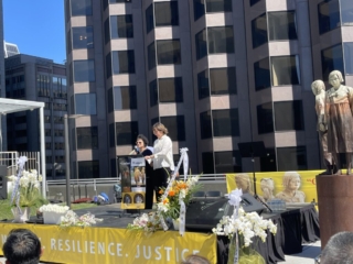 Judith Mirkinson and Miho Kim Judith Mirkinson and Miho Kim