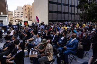 Packed audience 300 strong Packed audience 300 strong